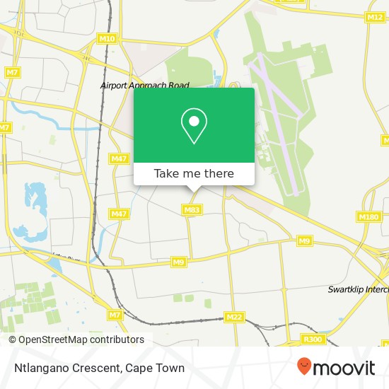 Ntlangano Crescent map