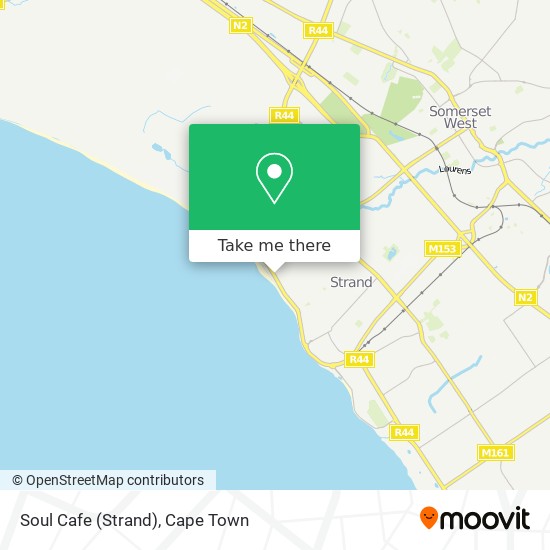 Soul Cafe (Strand) map