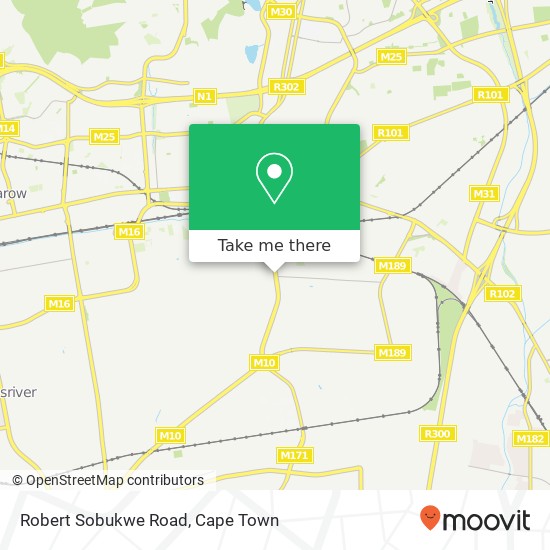 Robert Sobukwe Road map