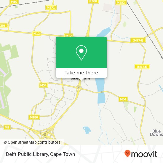 Delft Public Library map
