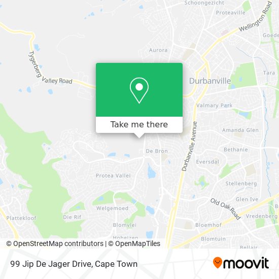99 Jip De Jager Drive map