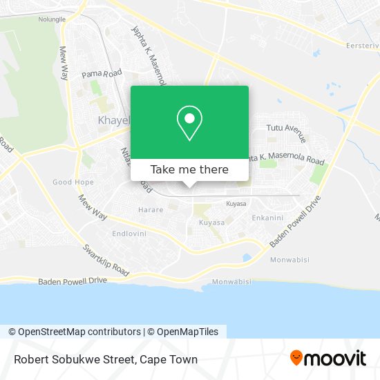 Robert Sobukwe Street map