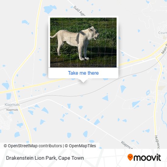 Drakenstein Lion Park map