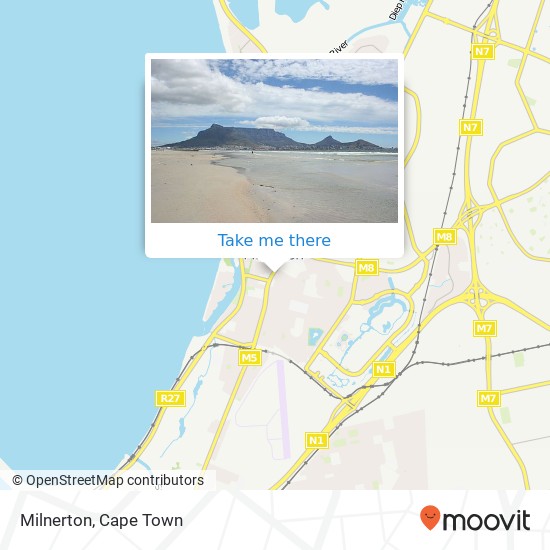 Milnerton map