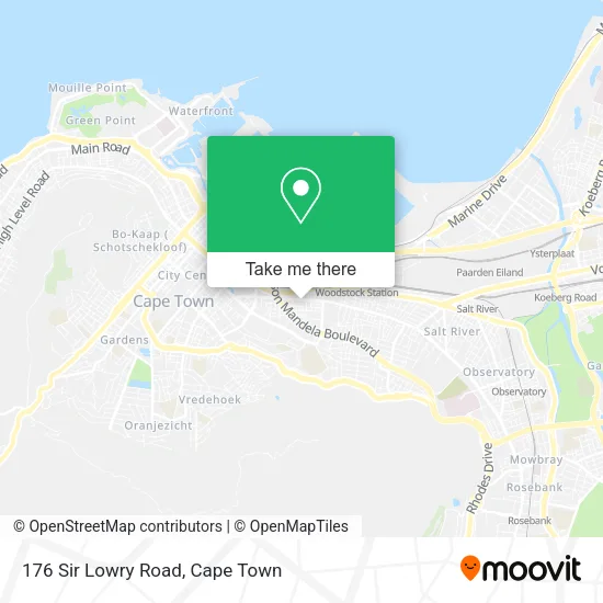 176 Sir Lowry Road map