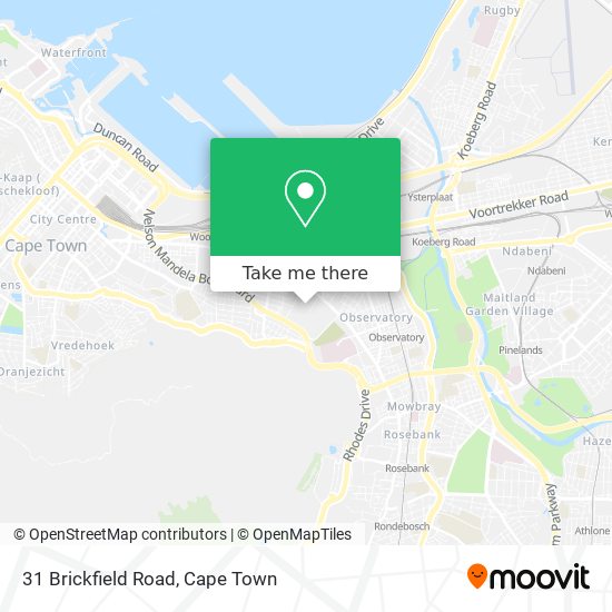 31 Brickfield Road map