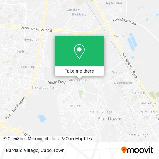 Bardale Village map