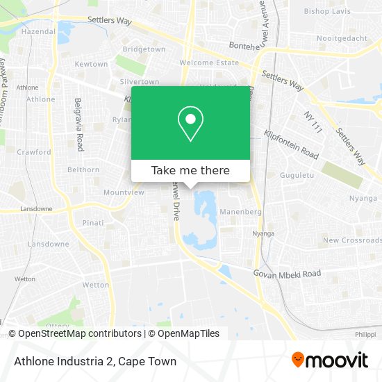 Athlone Industria 2 map
