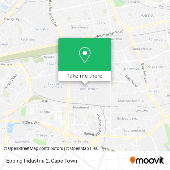 Epping Industria 2 map