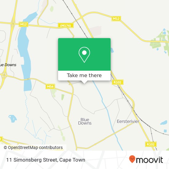 11 Simonsberg Street map