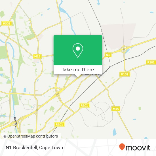 N1 Brackenfell map