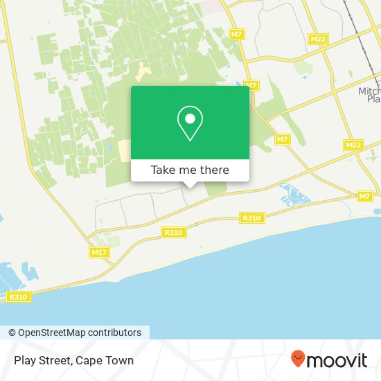 Play Street map