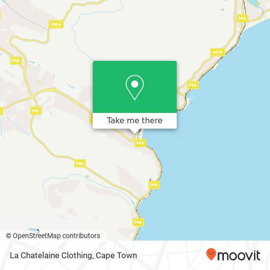 La Chatelaine Clothing, Main Rd Fish Hoek Cape Town 7975 map