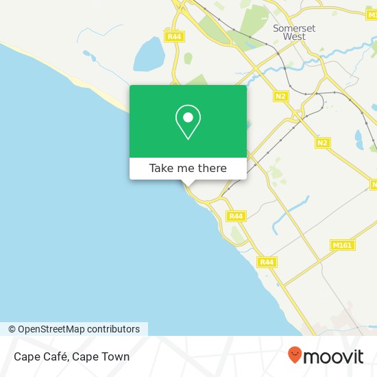 Cape Café, Strand 7140 map