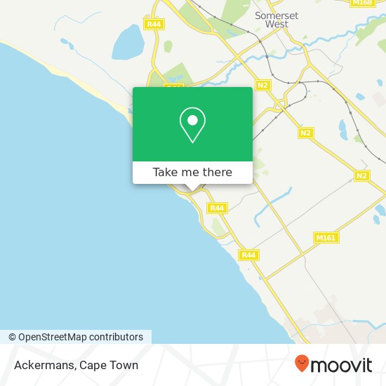 Ackermans, Main Rd Van Ryneveld Cape Town 7140 map