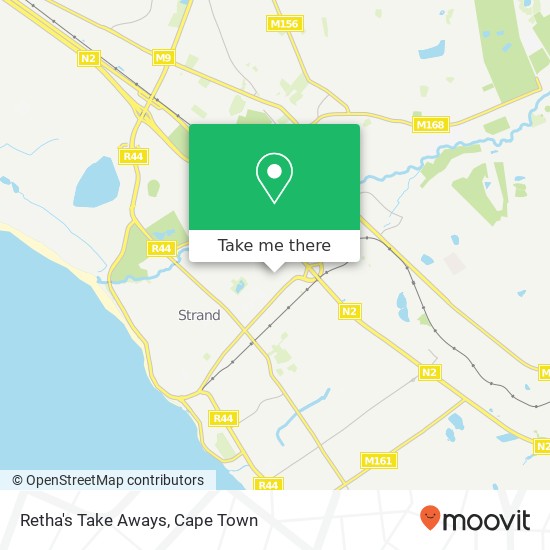 Retha's Take Aways, 20, Clarendon St Gants Plaza Cape Town 7140 map