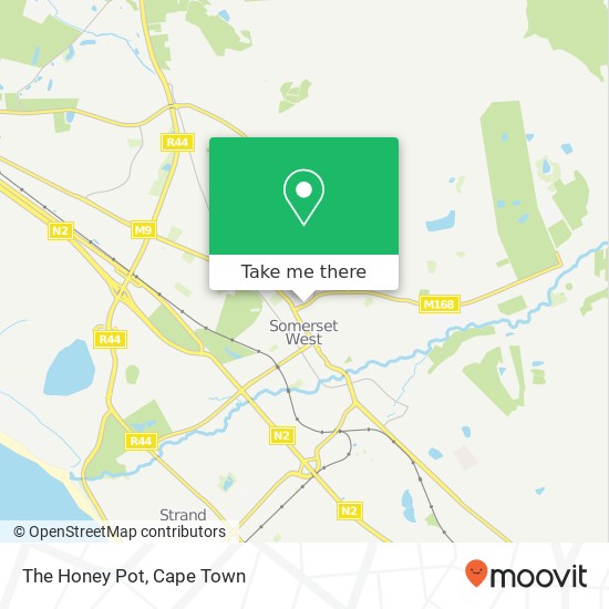 The Honey Pot, 11, Lourensford Rd Stuart's Hill Somerset West map