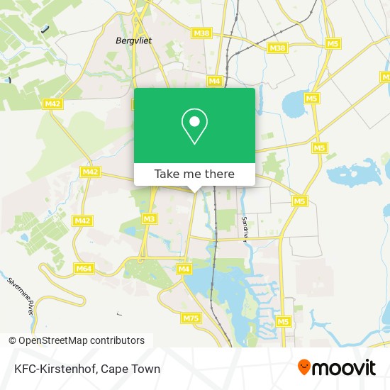 KFC-Kirstenhof map