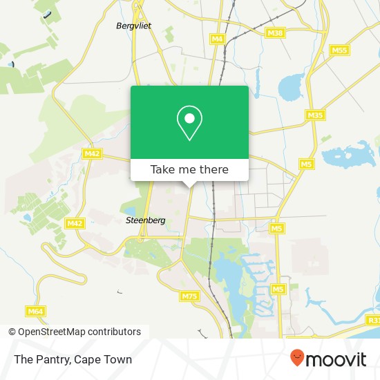 The Pantry, 258, Main Rd Kirstenhof Cape Town 7945 map