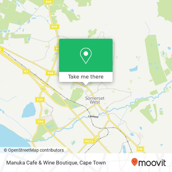 Manuka Cafe & Wine Boutique map