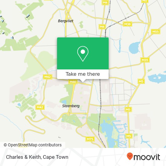 Charles & Keith, Dreyersdal Cape Town 7945 map