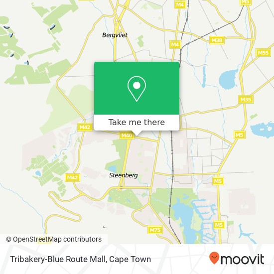 Tribakery-Blue Route Mall, Dreyersdal Cape Town 7945 map