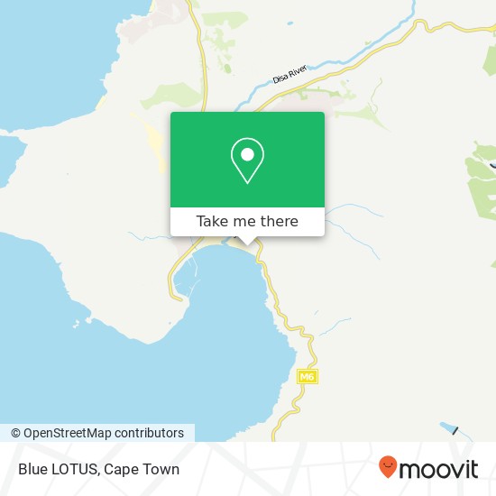 Blue LOTUS, Beach Cres Scott Estate Hout Bay 7945 map