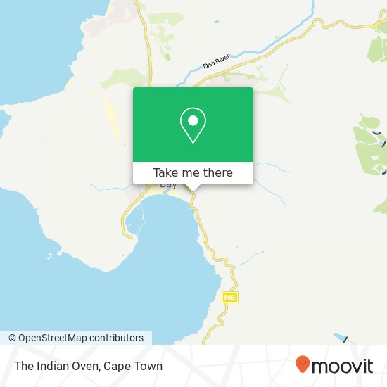 The Indian Oven, Hout Bay Main Rd Scott Estate Cape Town 7945 map