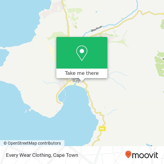 Every Wear Clothing, Melkhout Cres Scott Estate Cape Town 7945 map