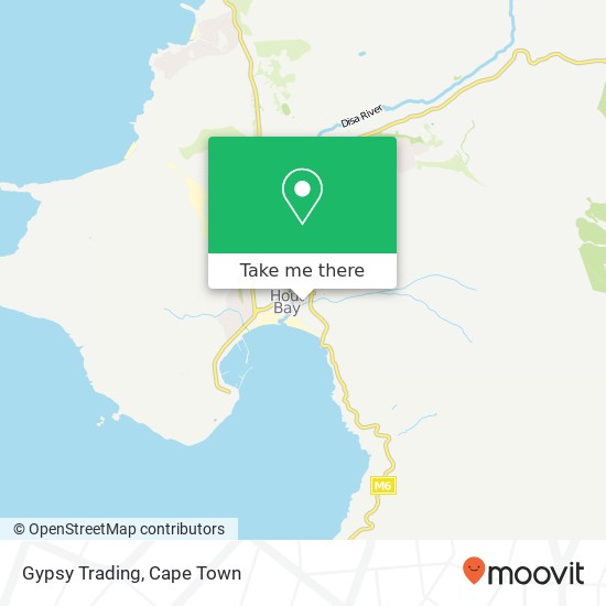 Gypsy Trading, Mainstream Ave Hout Bay Cape Town 7806 map