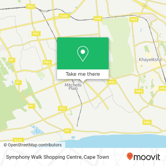 Symphony Walk Shopping Centre map