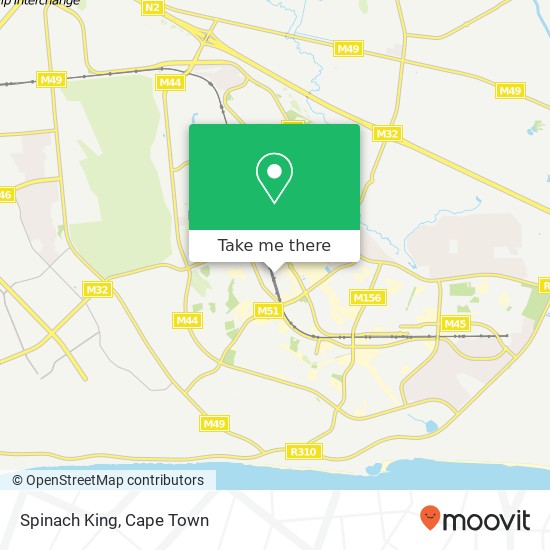 Spinach King, Ekuphumleni Khayelitsha 7550 map
