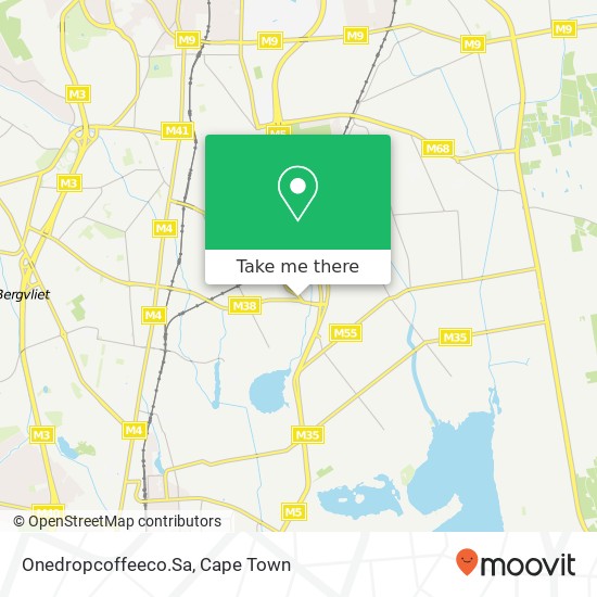 Onedropcoffeeco.Sa, De Waal Rd Southfield Cape Town 7800 map