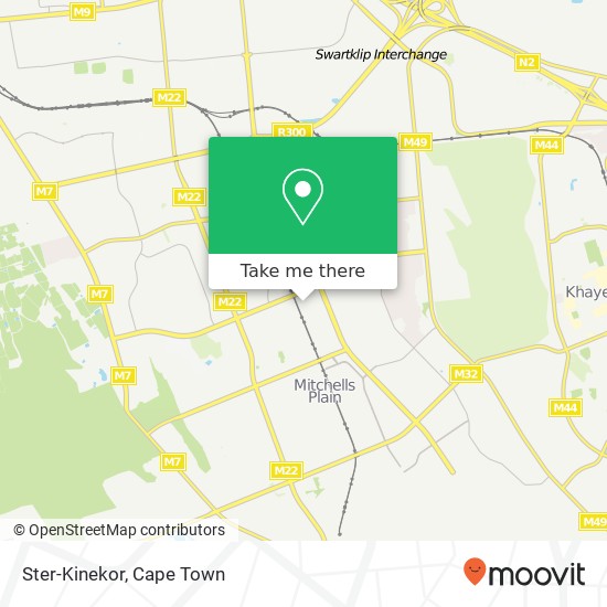 Ster-Kinekor map