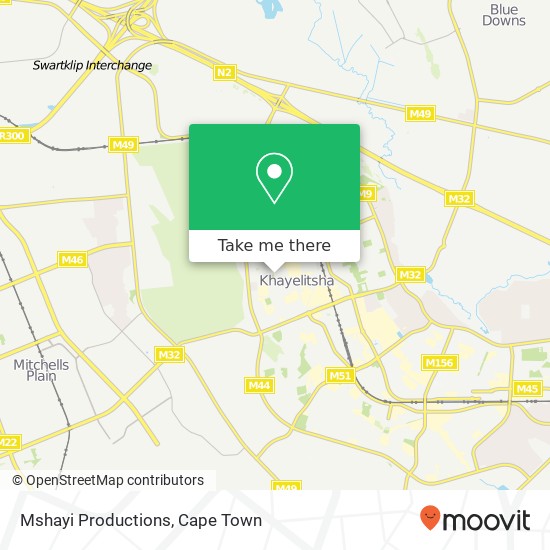 Mshayi Productions map