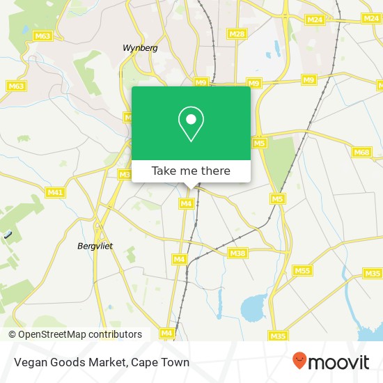 Vegan Goods Market, Wembley Ave Plumstead Cape Town 7800 map