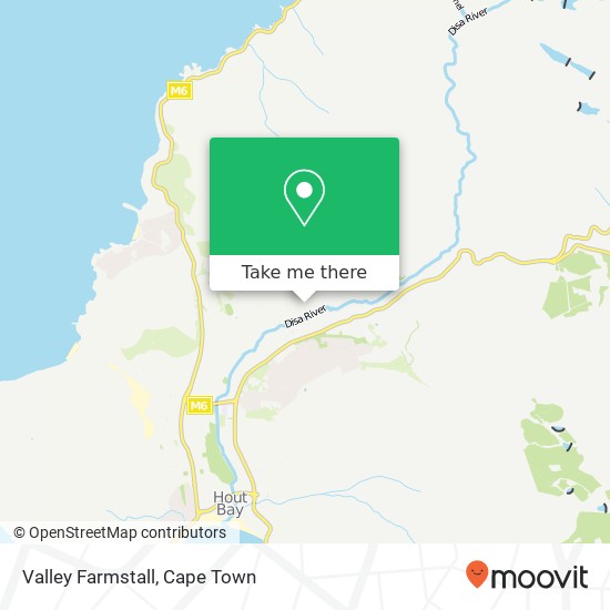 Valley Farmstall, Valley Rd Hout Bay 7806 map
