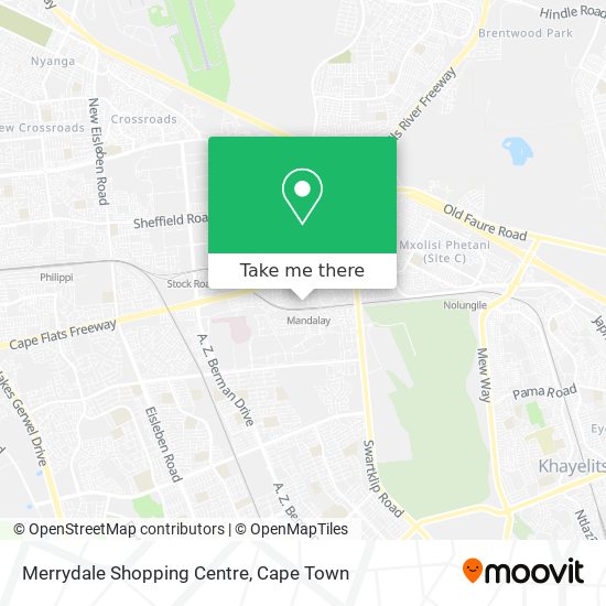 Merrydale Shopping Centre map