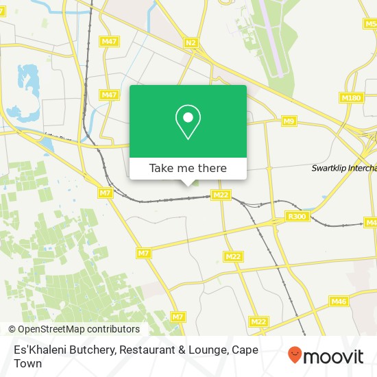 Es'Khaleni Butchery, Restaurant & Lounge, Kwepile Str Browns Farms Cape Town 7750 map