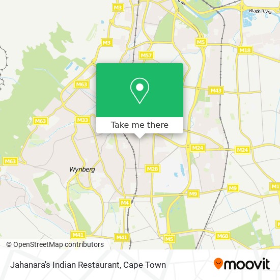 Jahanara's Indian Restaurant map