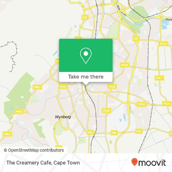 The Creamery Cafe, Station St Claremont Cape Town 7708 map