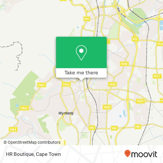 HR Boutique, Dreyers St Claremont Cape Town 7708 map