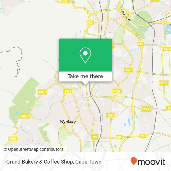 Grand Bakery & Coffee Shop, Claremont Cape Town 7708 map