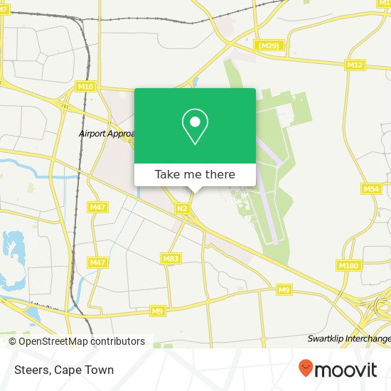 Steers, Montreal Dr Boquinar Industrial Area Cape Town 7550 map