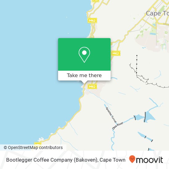 Bootlegger Coffee Company (Bakoven), 38, Victoria Rd Bakoven Cape Town 8005 map