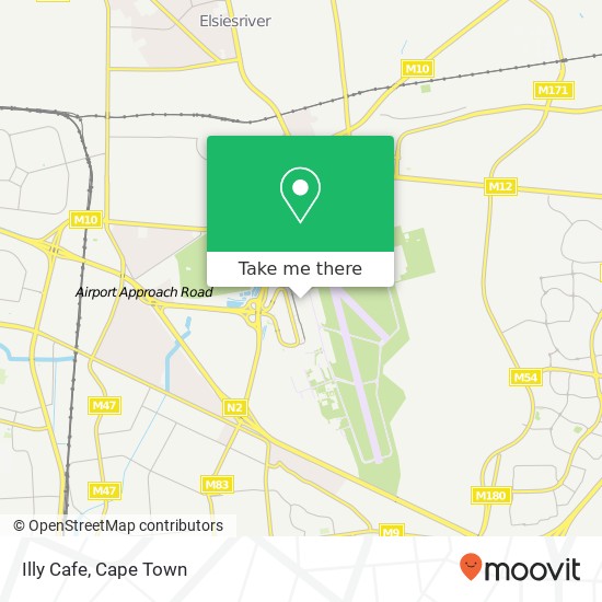 Illy Cafe, Boquinar Industrial Area Matroosfontein 7550 map