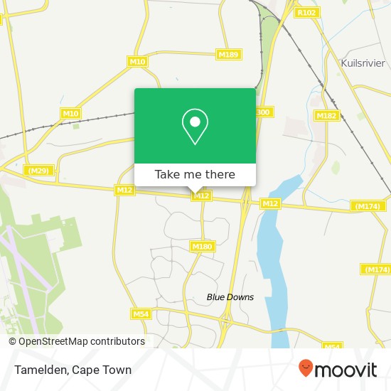 Tamelden, Belhar 16 Cape Town 7493 map