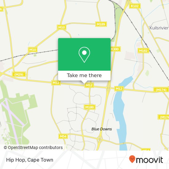 Hip Hop, Belhar 16 Cape Town 7493 map
