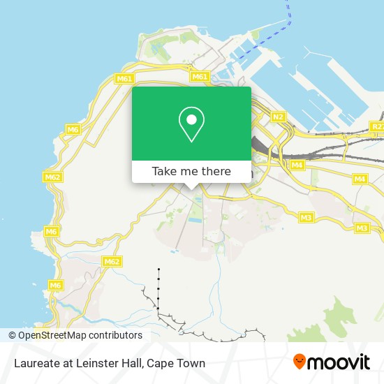 Laureate at Leinster Hall map