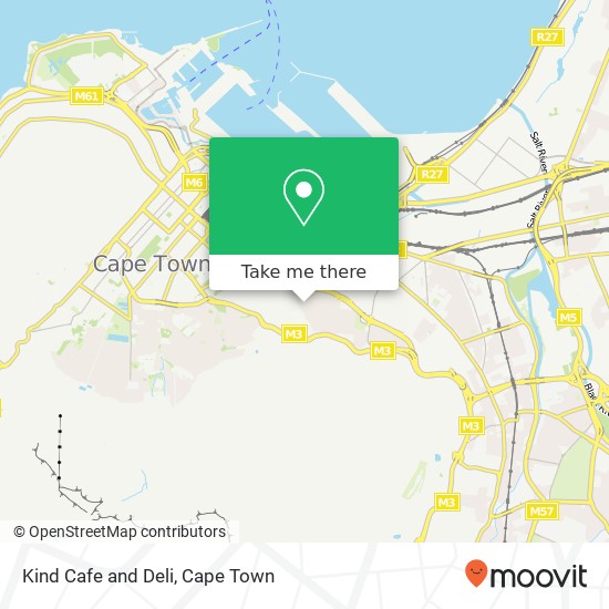 Kind Cafe and Deli, Chester Rd Walmer Estate Cape Town 7925 map